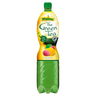Pfanner zöld tea ital citrom-lychee ízesítéssel 1,5 l