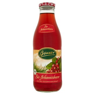 Bauer BIO 30%-os pirosribizli nektár 980 ml