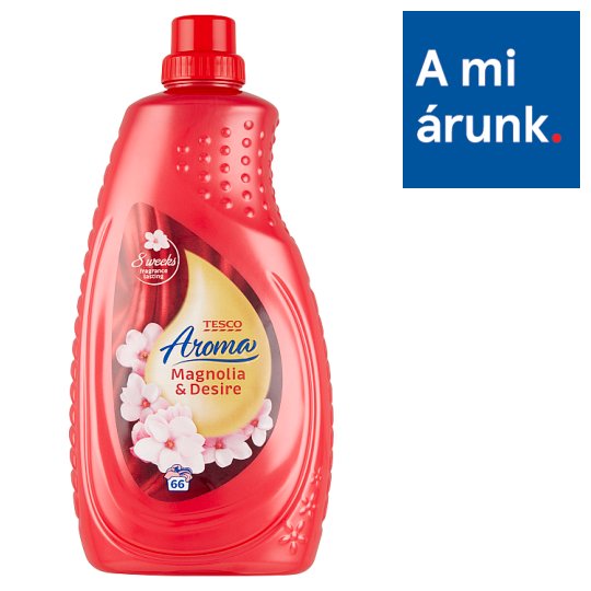 Tesco Aroma Magnolia & Desire textilöblítő 66 mosás 2 l