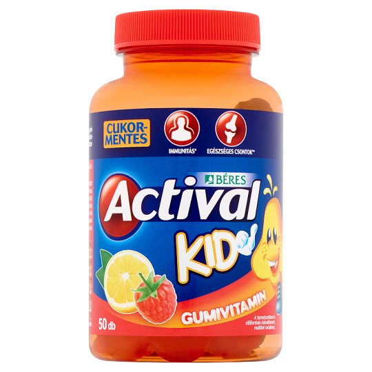 Béres Actival Kid Gumivitamin gumitabletta 50 db 150 g