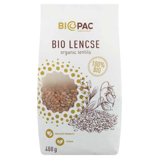 Biopac nagyszemű BIO lencse 400 g
