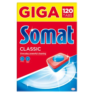 Somat Classic Auto Dishwashing Tabs 120 pcs