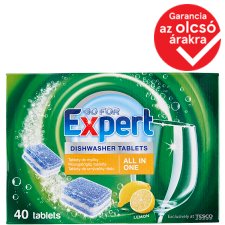 Go for Expert All In One Lemon Dishwasher Tablets 40 x 17 g (680 g)