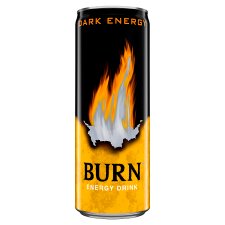 Burn Dark Energy szénsavas ital koffeinnel, inozitollal, B vitaminokkal 250 ml