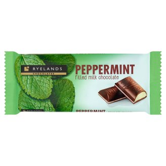 Ryelands Chocolates tejcsokoládé menta ízű töltelékkel 100 g