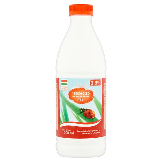 Tesco tej 2,8% 1000 ml