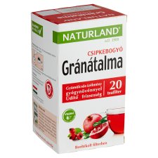 Naturland gránátalma & csipkebogyó gyümölcstea 20 filter 40 g