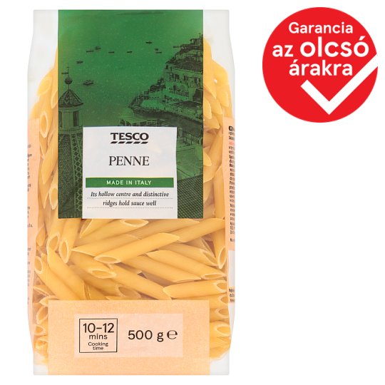 Tesco Penne Durum Dry Pasta 500 g