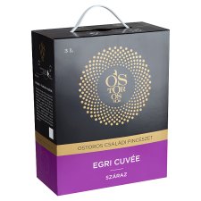 Ostorosbor Bag-In-Box Egri Cuvée száraz vörösbor 12% 3 l