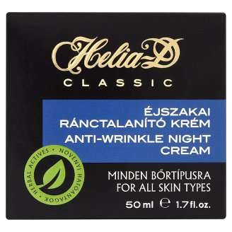 Helia-D Classic éjszakai ránctalanító krém minden bőrtípusra 50 ml