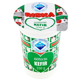 Riska élőflórás, zsírszegény kefir 330 g