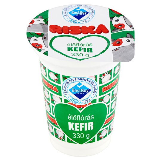 Riska élőflórás, zsírszegény kefir 330 g