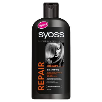 Syoss Repair Therapy sampon száraz, sérült hajra 300 ml