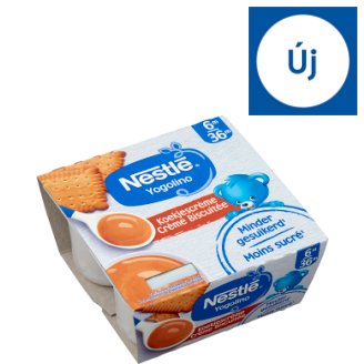 Nestlé Baby Dessert kekszes babapuding 6 hónapos kortól 4 x 100 g
