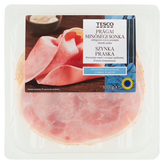 Tesco Prague Quality Ham 100 g