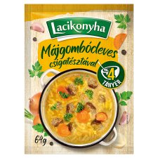 Lacikonyha Liver Dumpling Soup with Spiral Pasta 64 g