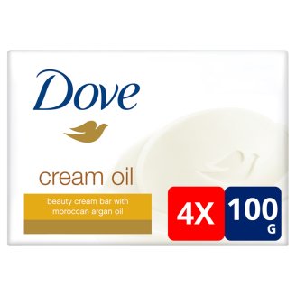 Dove Cream Oil krémszappan 4 x 100 g