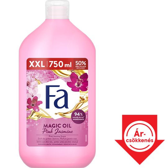 barst chocola Indica Fa Magic Oil Pink Jasmine Shower and Foam Bath 750 ml - Tesco Online, Tesco  From Home, Tesco Doboz Webshop