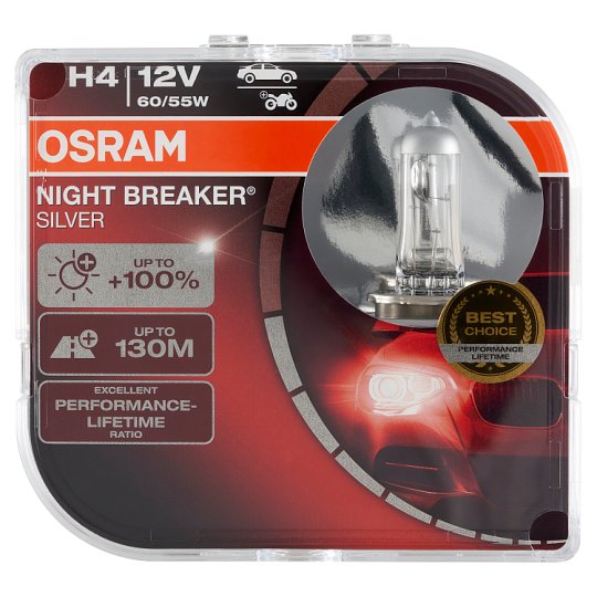 Buy OSRAM 64193NBS-HCB Halogen bulb Night Breaker Silver H4 60/55 W 12 V