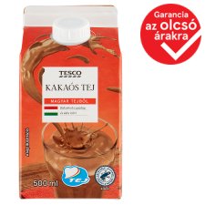 Tesco ESL Low-Fat Cocoa Milk 500 ml