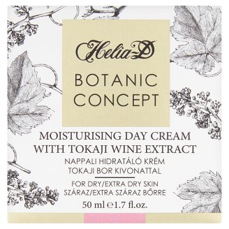 Helia-D Botanic Concept tokaji aszús hidratáló krém száraz és extra száraz bőrre 50 ml