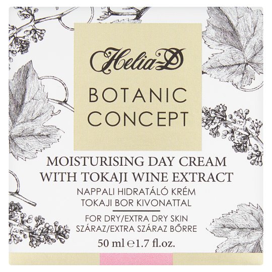Helia-D Botanic Concept tokaji aszús hidratáló krém száraz és extra száraz bőrre 50 ml