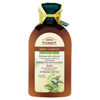 Green Pharmacy hajbalzsam erősen igénybevett, töredezett hajra 300 ml