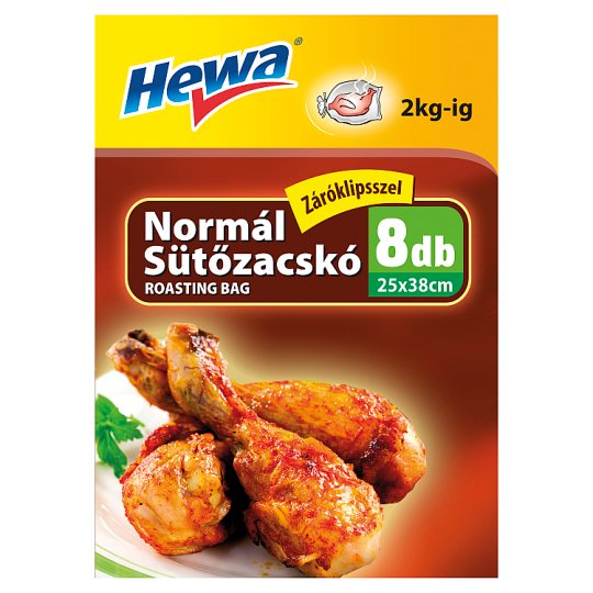 Hewa normál sütőzacskó 25 x 45 cm 8 db