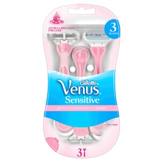 Gillette Venus Sensitive Eldobható Női Borotva, 3 db