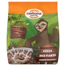 Cerbona kakaós rizspehely 225 g