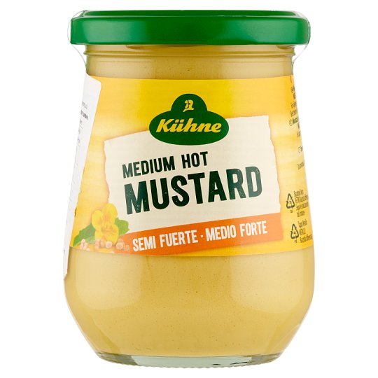 Kühne enyhén csípős mustár 255 g