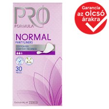 Tesco Pro Formula Normal Pantyliners 30 pcs