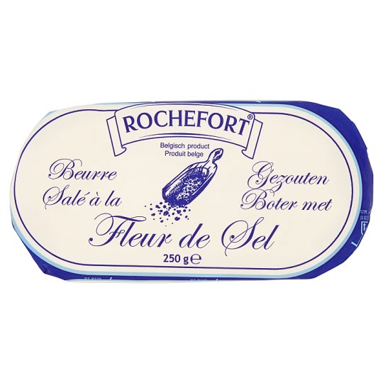 Rochefort Fleur de Sel Sea Salt Butter 250 g Tesco Online, Tesco From