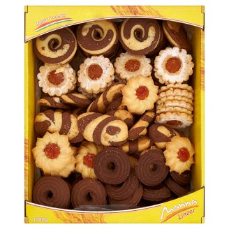 Manna Linzer vegyes édes teasütemény 1 kg