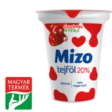 Mizo tejföl 20% 330 g