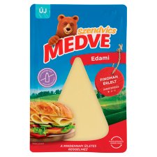 Medve Szendvics félzsíros, félkemény, szeletelt edami sajt 100 g