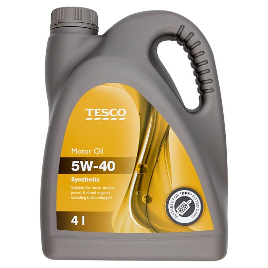 Tesco 5W40 Motor Oil 4 l Tesco Online, Tesco From Home, Tesco Doboz