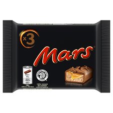 Mars Caramel Peanut Cream Slice Dipped in Milk Chocolate 3 x 45 g (135 g)