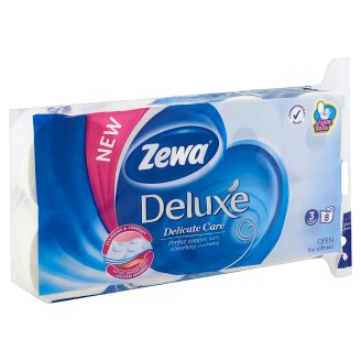 Zewa Deluxe Delicate Care toalettpapír 3 rétegű 8 tekercs