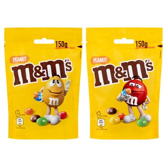 M&M's földimogyorós drazsé tejcsokoládéban cukorbevonattal 150 g
