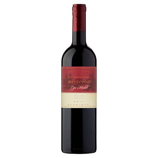 Egri Korona Borház Selection Egri Merlot Dry Red Wine 14,5% 750 ml ...