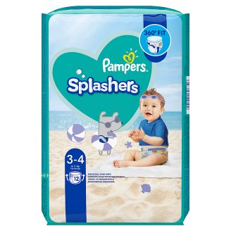 Pampers Splashers 3-as Méretű, 12 Eldobható Úszópelenka