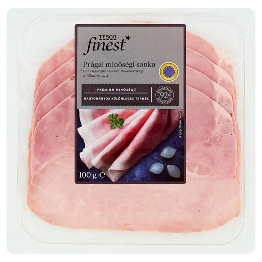 Tesco Finest Sliced Prague Quality Ham 100 g