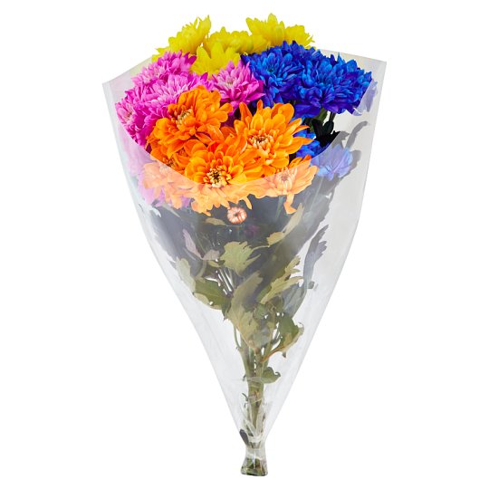 Tesco Trendy Mix Painted Chrysanthemum Bouquet Tesco Online, Tesco