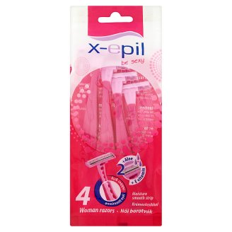 X-Epil női eldobható borotva 4 db