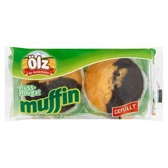 Ölz mogyorós-nugátos muffin 2 db 220 g