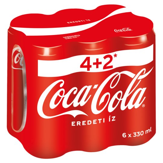 Coca-Cola Carbonated Soft Drink 6 x 330 ml