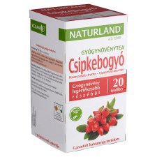 Naturland Herbal Rosehip Herbal Tea 20 Tea Bags 50 g