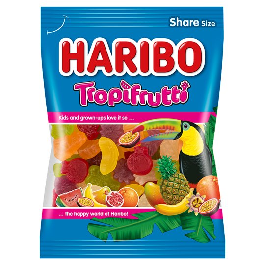 Haribo Tropifrutti gyümölcsízű gumicukorka 200 g