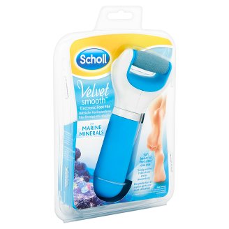 Scholl Velvet Smooth elektromos talpreszelő tengeri ásványokkal